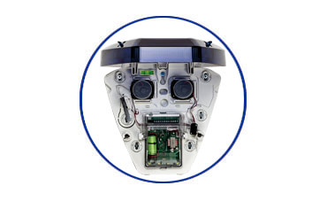 Hinged Front Cover with Quick Release